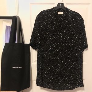 Saint Laurent button down (Includes gift bag)